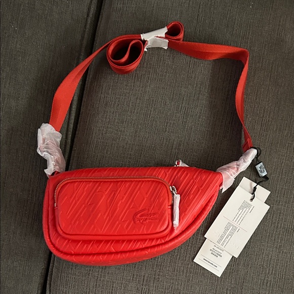 Lacoste Other - Lacoste Vibrant Red Belt Bag